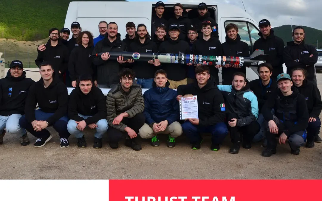 Colben al fianco del team THRUST: il primo lancio è un successo